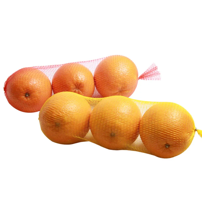 Mesh bag roll for lemon apple packaging, perforated plastic mesh, elastic mesh bag for orange packaging