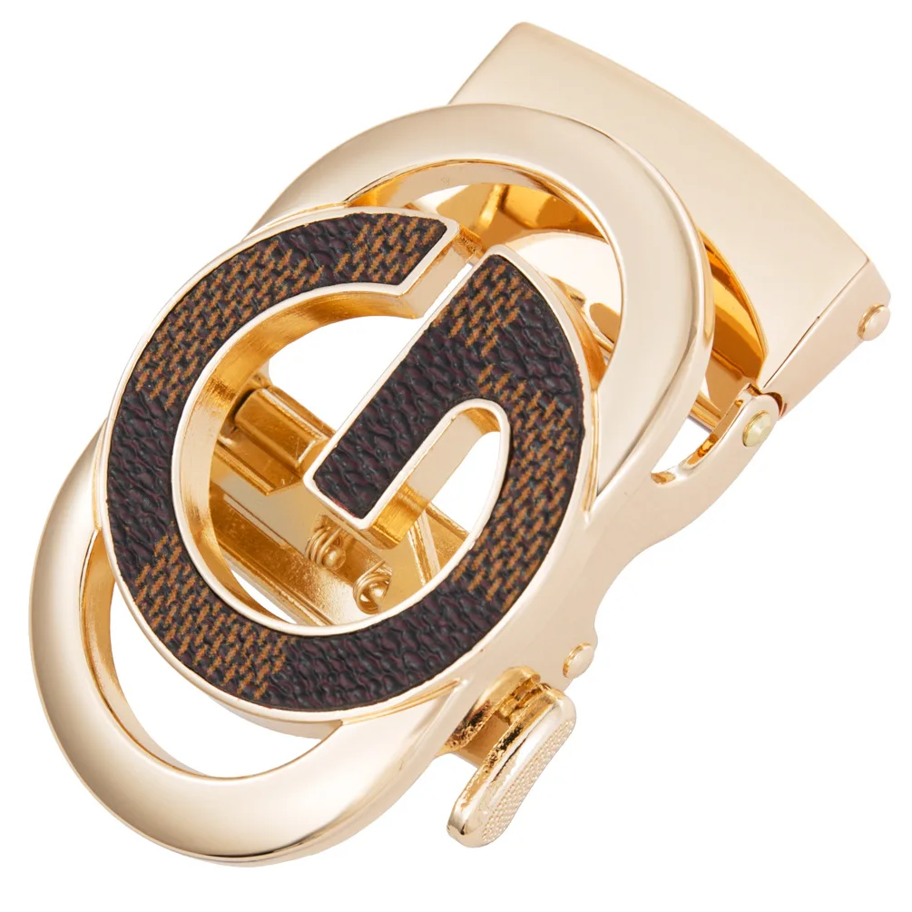 Hot Selling Modern Luxury Alloy Letters G Pattern Buckle Automatic Buckle Belt Buckles For Men