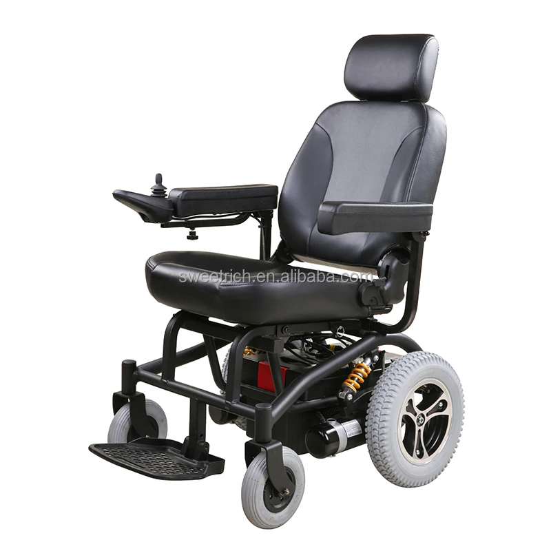 Hot popular four wheels power remote electronic wheelchair in dubai