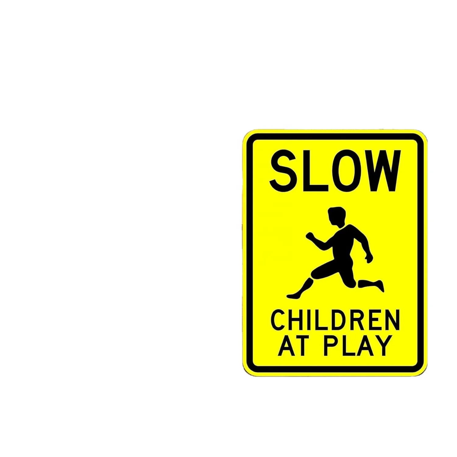 Securun 2024 Hot Sale Premium Quality Factory Price Slow Children at Play Sign - 18 x 24. A Real Sign. 10 Year 3M Warranty