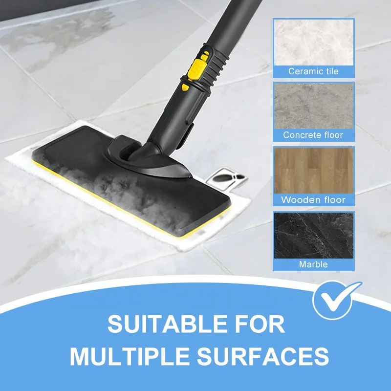 Wholesale Mop Towel Suitable for KarcherSC1 SC2 SC3 SC4 SC5 SC7 Reusable Strip Remove Dust Microfiber Mop Head