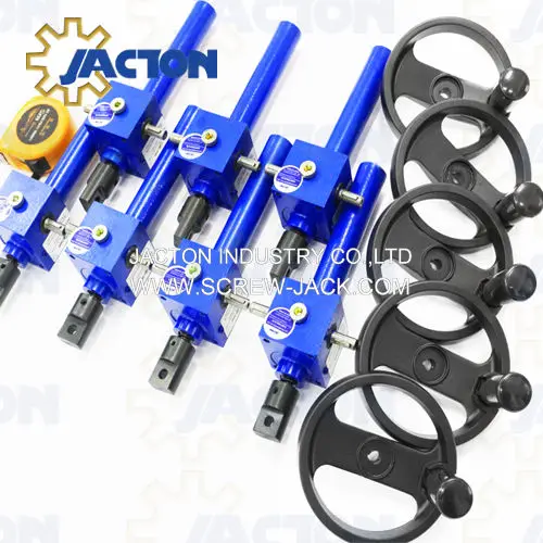 Top quality micro lead screw jack and small screw drive actuator with the same precision worm gear set and lead screw