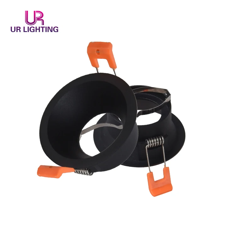 Китайский завод гостиной алюминий черный белый простота Gu10 домашний декор светодио дный точечный светильник лампа