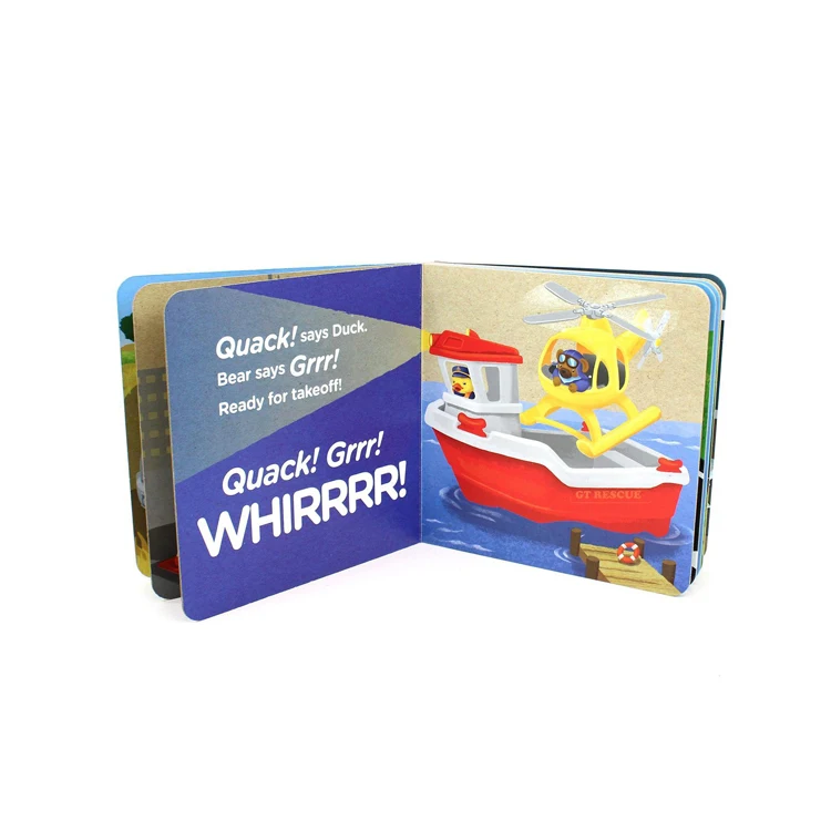 
Custom Children Book Kids Children Short Story Round Corner Board Book Children Board Book Printing On Demand 