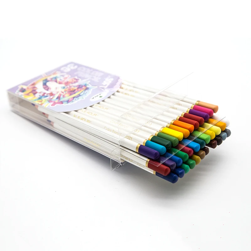 Artist Beginner Student Soft Core Wooden Colored Pencils Adult Coloring Soft Core Color Pencils For Student Kids Drawing