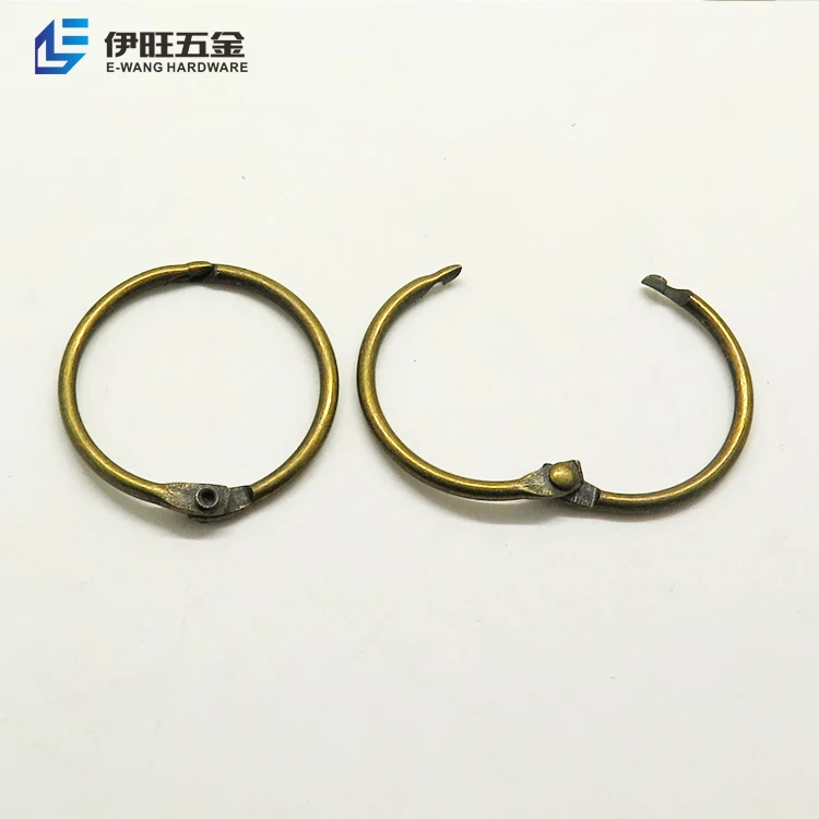 Wholesale 50mm Metal Loose Leaf Book Binder Rings