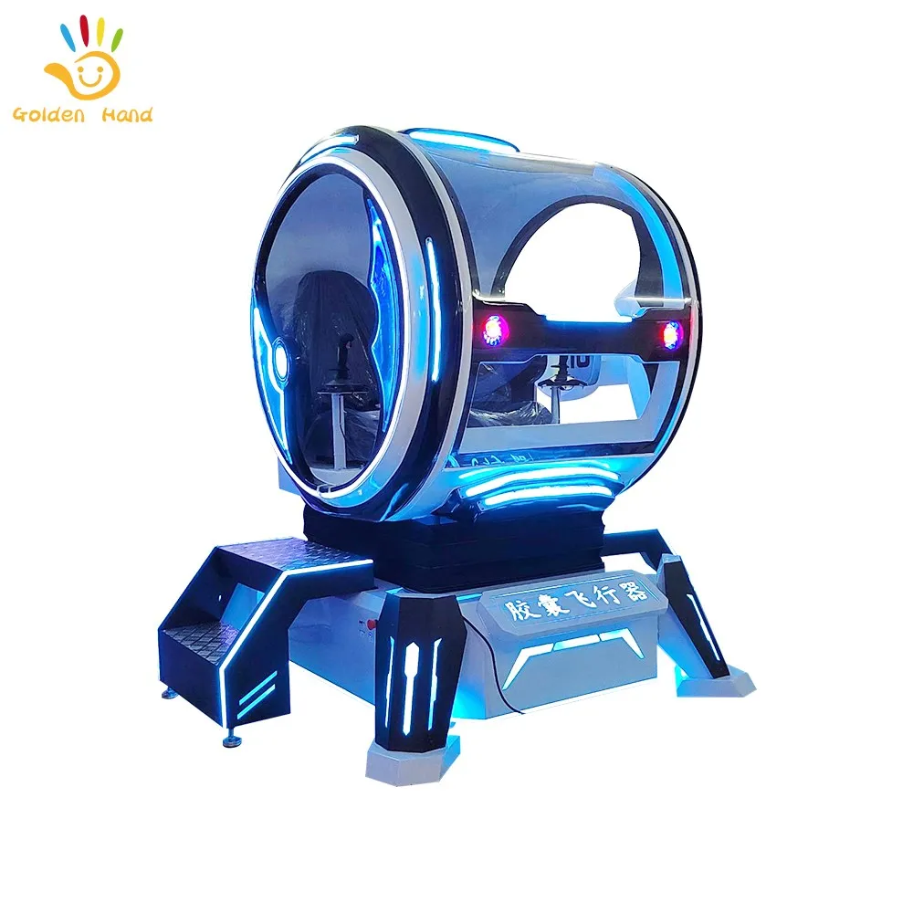 Used Virtual Reality Game Machine Airplane Cockpit Simulator 9d VR Flight VR Simulator