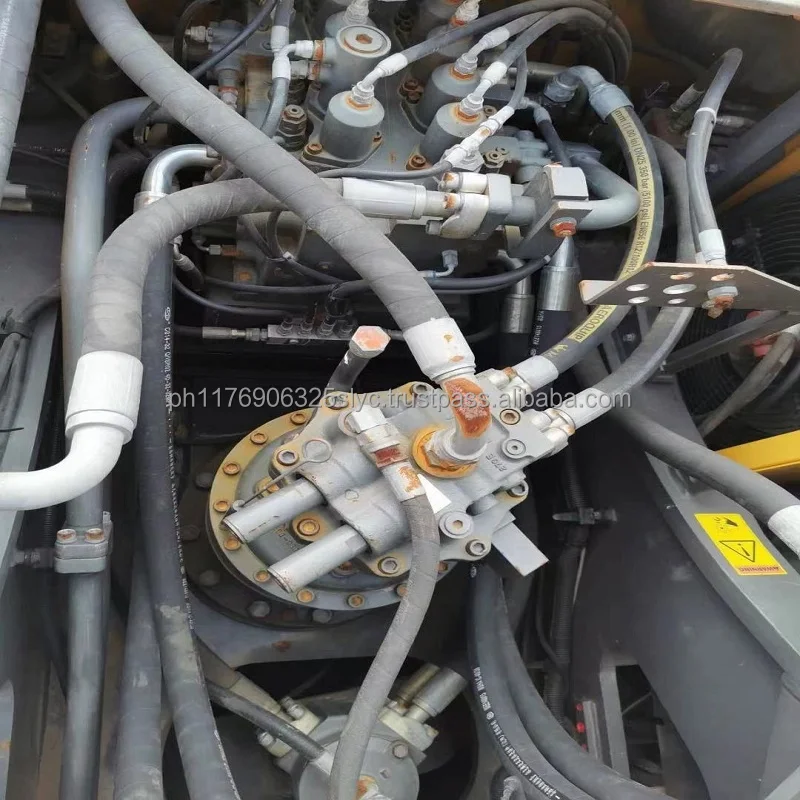 Factory a large number of original excavators used volvo EC380 DL second-hand digger for volvo380