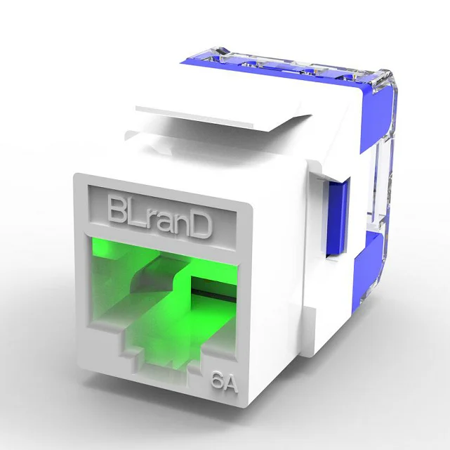 hot sale keystone LED type  UTP Cat 5e/6/6A Keystone Jack