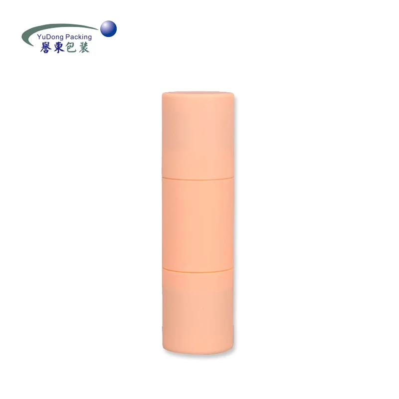 Loose foundation stick powder container with brush