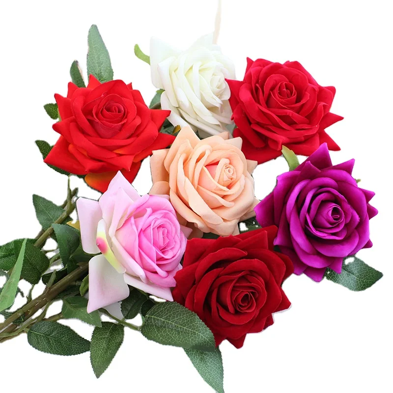 Wholesale Artificial Flower Rose for Wall Decoration Events Party Wedding