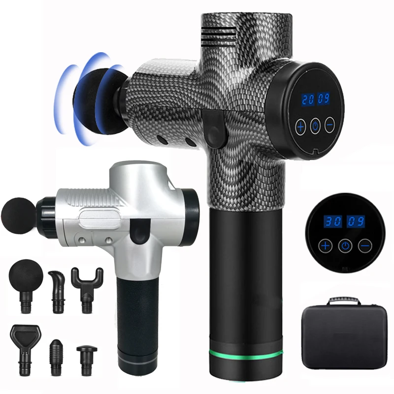 EMS Massage Gun 2021 Rechargeable Muscle Stimulator Deep Tissue Professional Massager Dropshipping