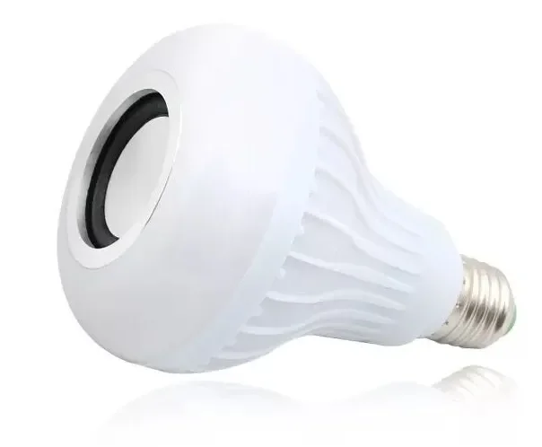 RGB E27 Music RGB Color Changing Light Bulb Bluetooth Speaker Multicolor Decorative Bulb with Remote Control for Party Home