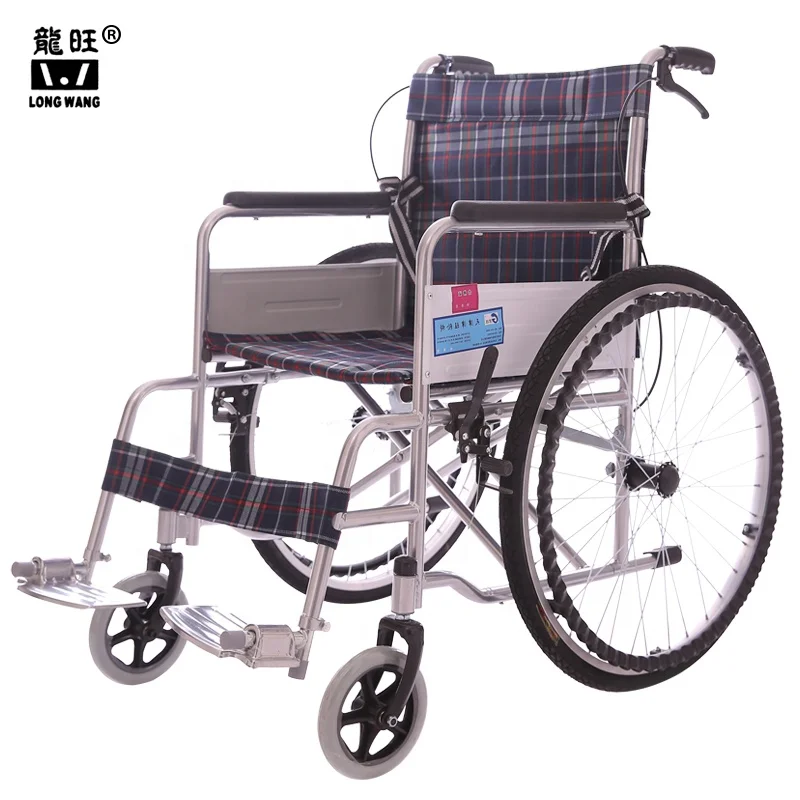 Modern 809 steel manual wheel chair/ lightweight folding wheelchair price disable wheelchair hemiplegia rehabilitation equipment