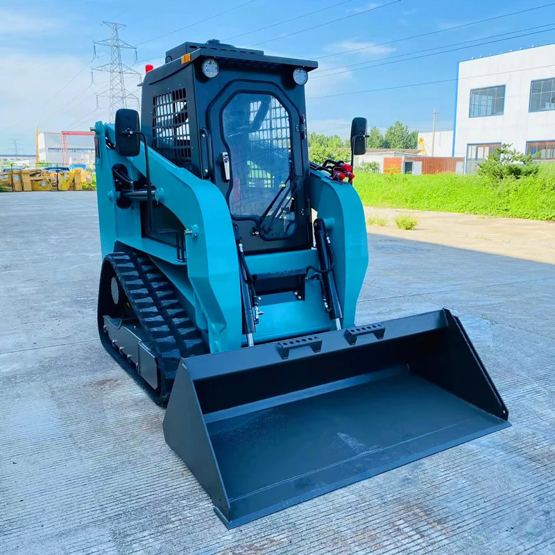 Оптовая продажа 700 кг мини-погрузчик с бортовым поворотом новый стиль 800 колесный погрузчик Китай гусеничный погрузчиком EPA CE