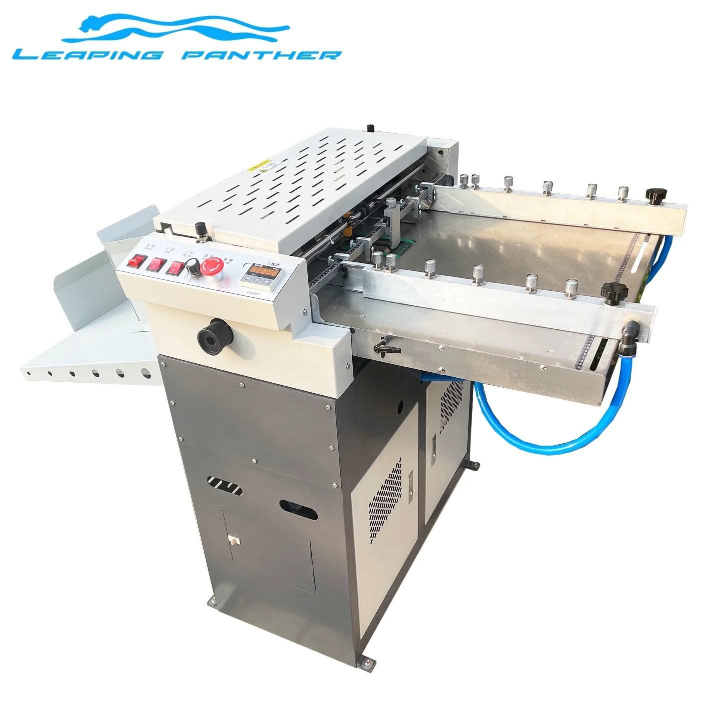 Multi-purpose Automatic Paper Creasing Machine Paper Perforating machine Adhesive sticker Half Cutting machine 3 in 1