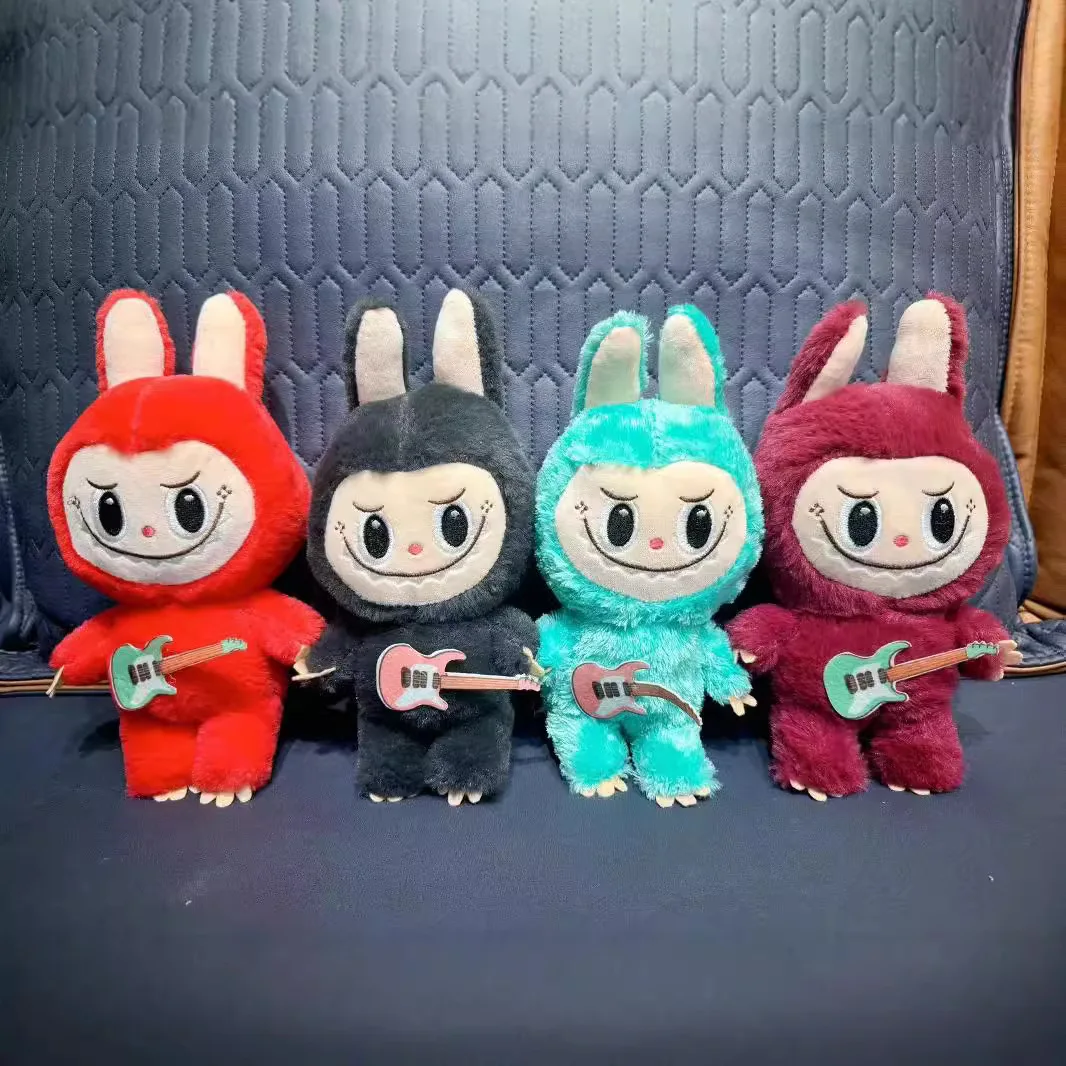Labubu Plush Toys Cartoon Figures Doll Labubu Inset Toys Stuffed Animals Elf Dolls Custom Color Size Children Toys