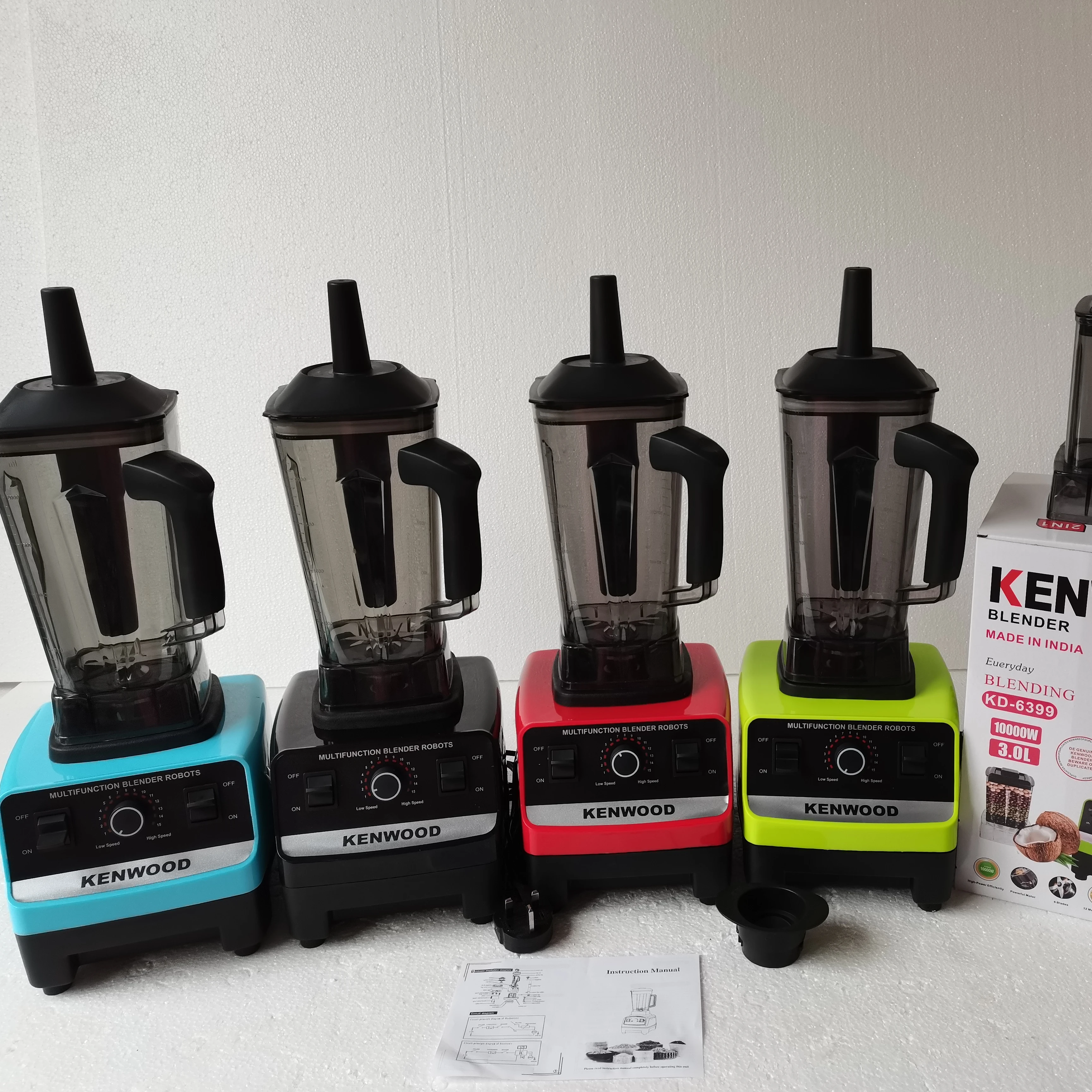 Free sample 2in1 or 3in1 High Power colorful 4500w SC-1589  silver crest smoothie blender&grinder&blender