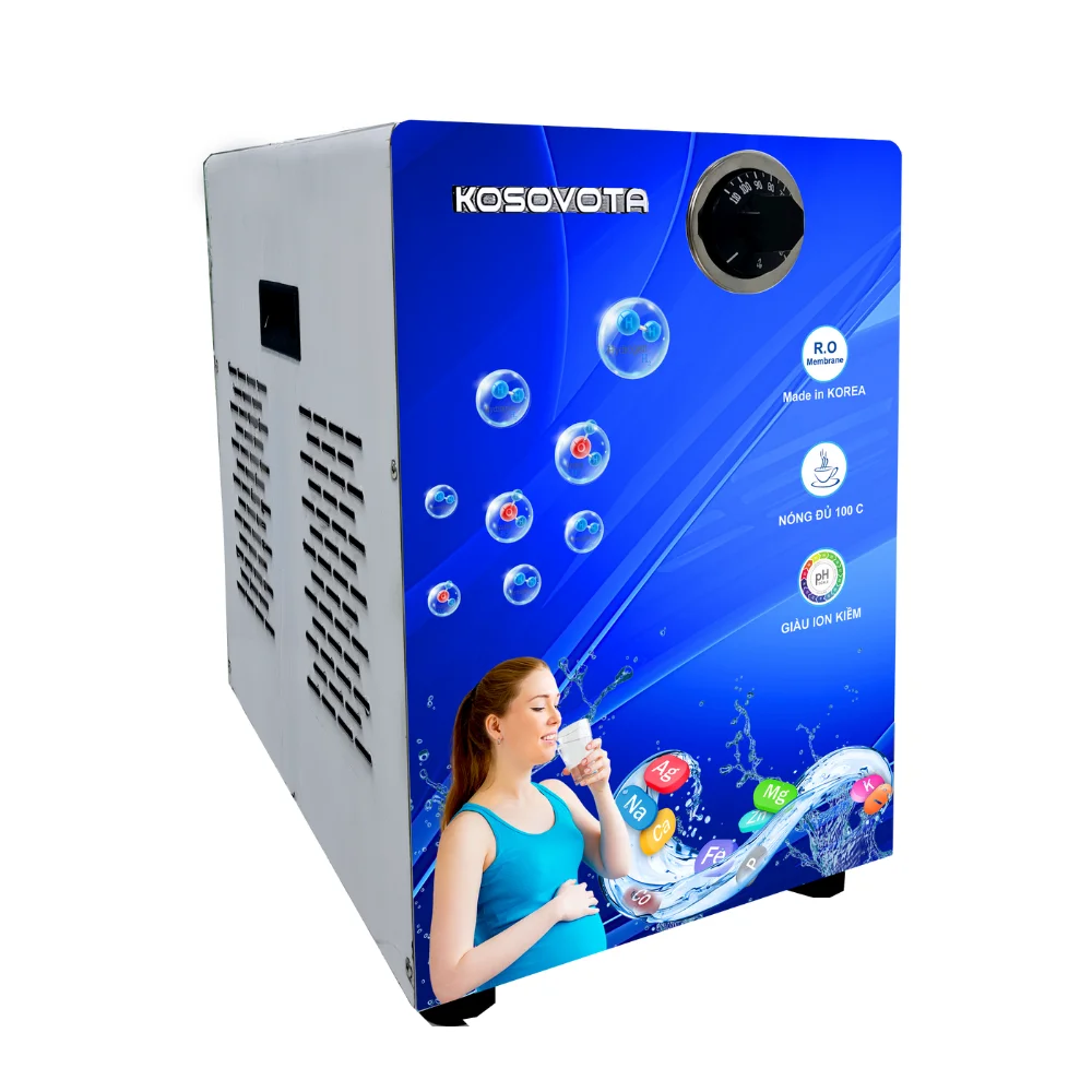 Hot Cold Water Dispenser For Household And Office RO Filter Make Hydrogen Water Vertical Type Made In Vietnam