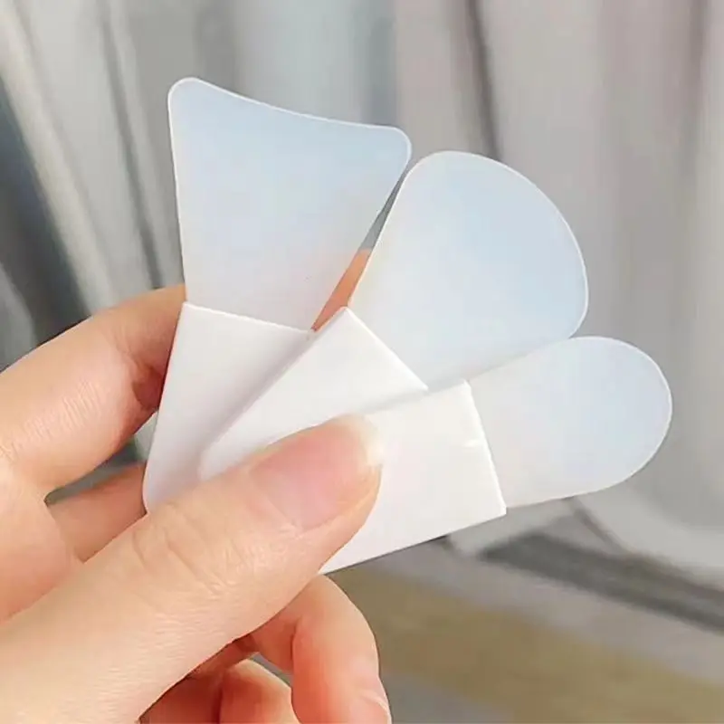 Portable Face Pack Mask Brush Non-Stick Silicone Mask Spatula Mini Face Mask Brush