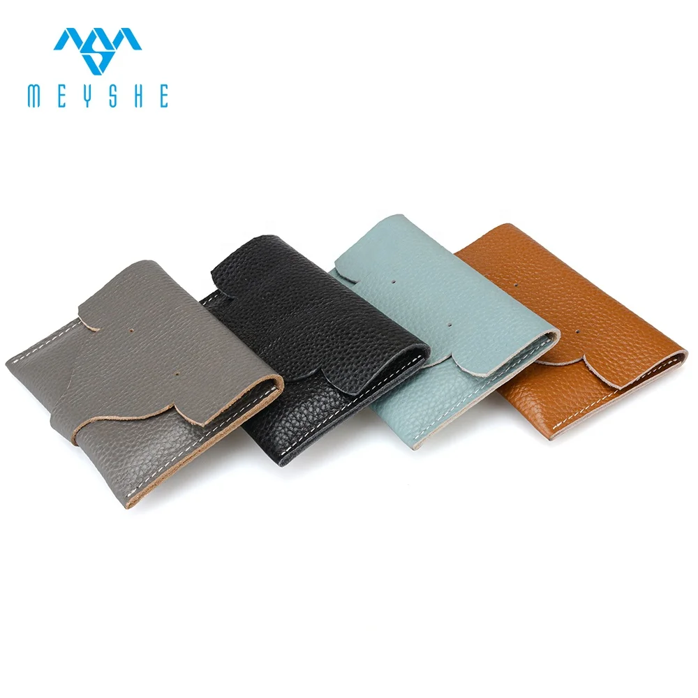Factory Custom Mini Animal Coin Purses Pastel Colors Genuine Leather Coin Wallet Vintage Style Unisex Card Holder for Gifts