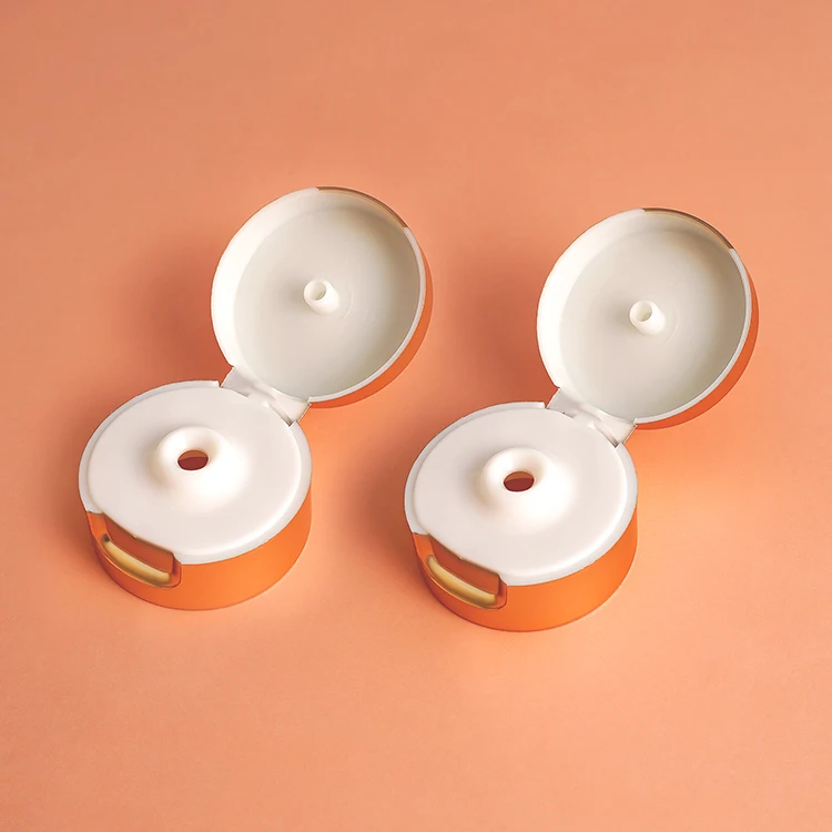 120ml Customized Printing Cosmetic Plastic Packaging Skincare Cream Container Hand Cream Packaging With Flip Top Cover