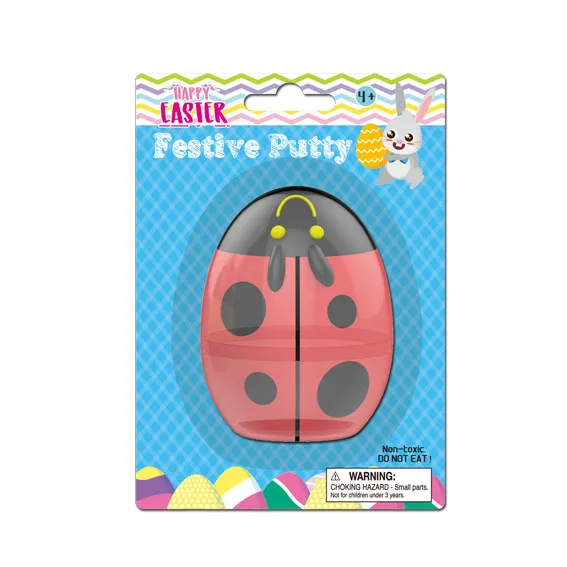 New Arrivals Easter Puff Slime Fluffy Slime Putty Bees Ladybug Egg With Chick Inside Funny Toys