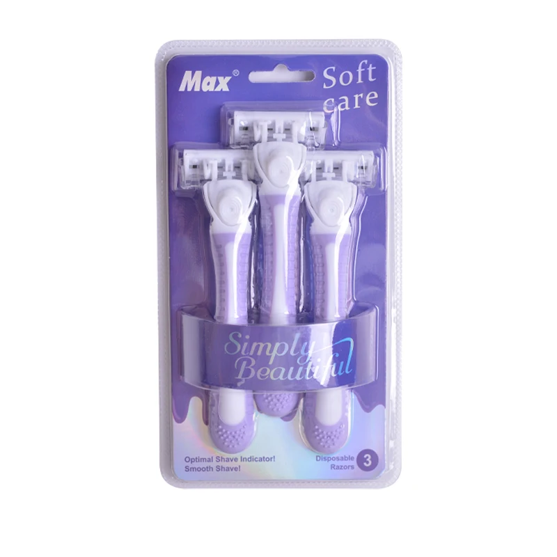 Max razor newest 6 blades women razor premium German stainless steel disposable blade