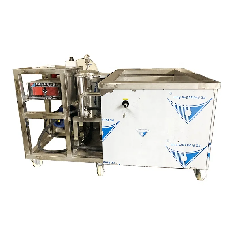 Factory supply SUS304 stainless steel industrial ultrasonic cleaning machine for machinery parts degreasing / oil removal