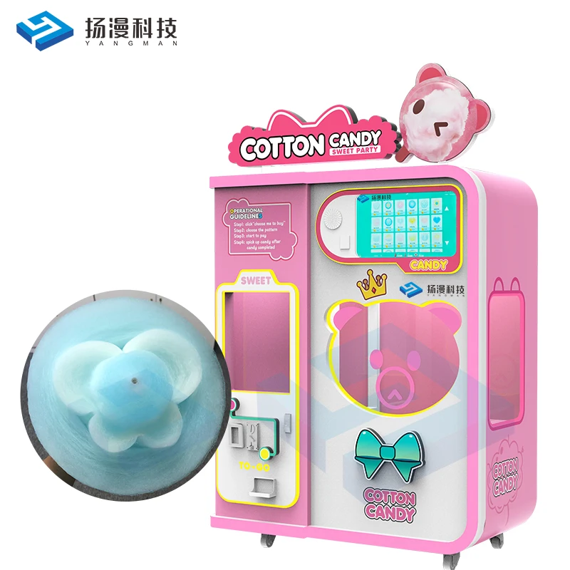 Supplier Shaped Vending Machine Candy Vending Machines candy floss machine