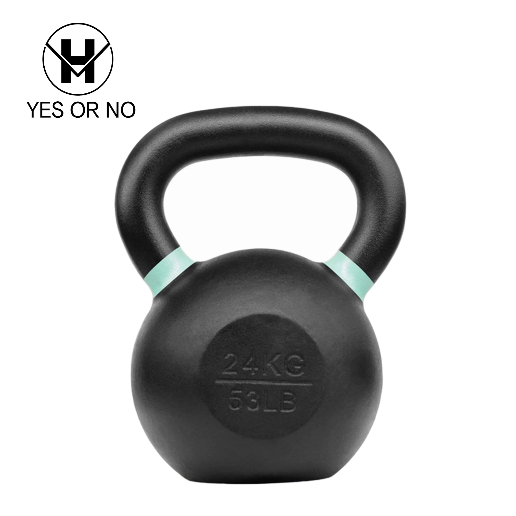 YES OR NO U Shaped Functional Fitness Kettlebell Cast Iron Competition Caoutchouc Kettlebell