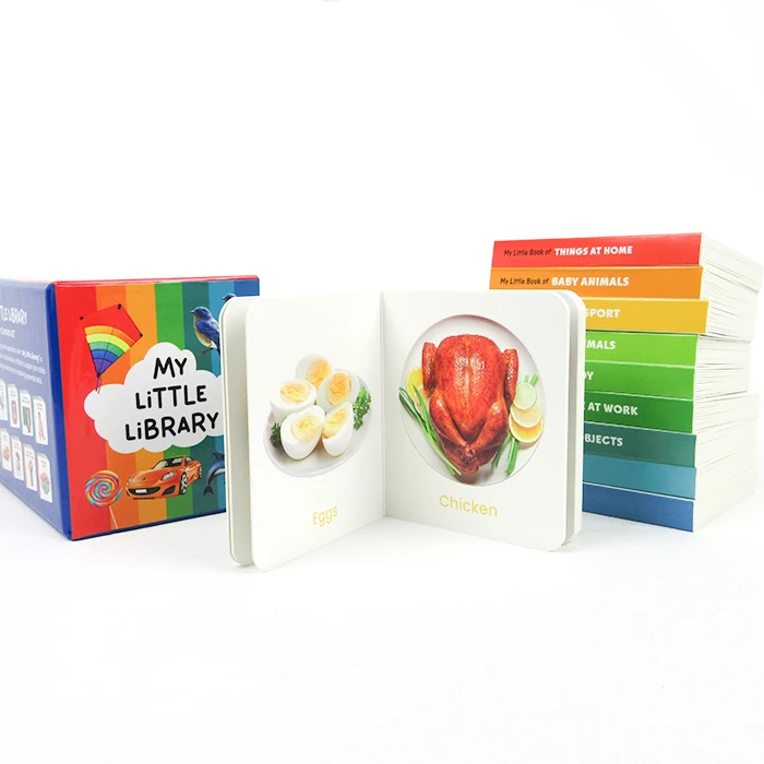 custom board children book printing service hardcover book on demand