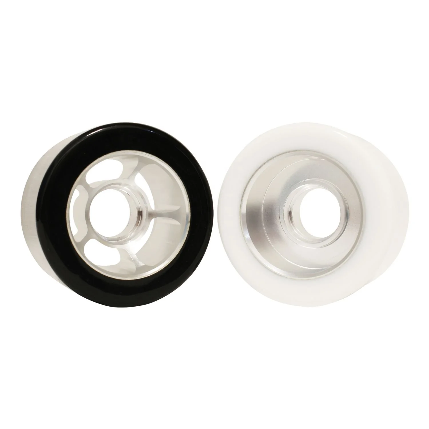 66*38mm 5-stars Aluminum High Rebound Quad Skate Wheel PU