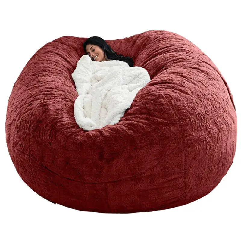 D3FT 4FT 5FT 6FT 7FT Lazy Boy Bean bags large size foam Love sac Bean bag bed