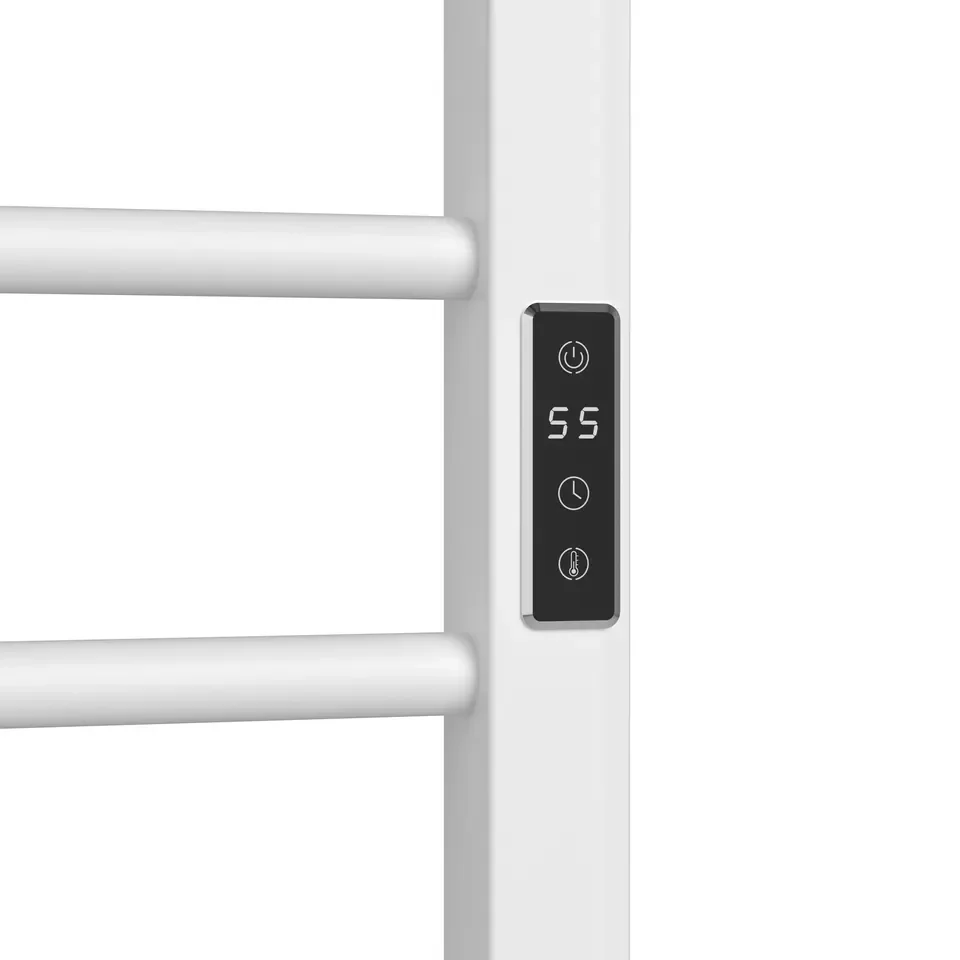 Timer Lightweight 2-IN-1 Free Standing Heating radiator For Bathroom Electric Towel Warmer Rack