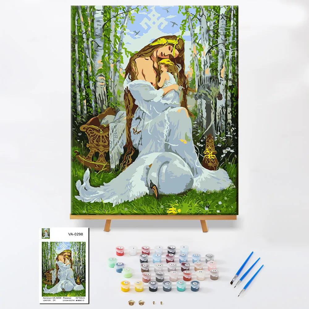 Art decoration of manual Abstract frameless wall  oil paintings impressionism