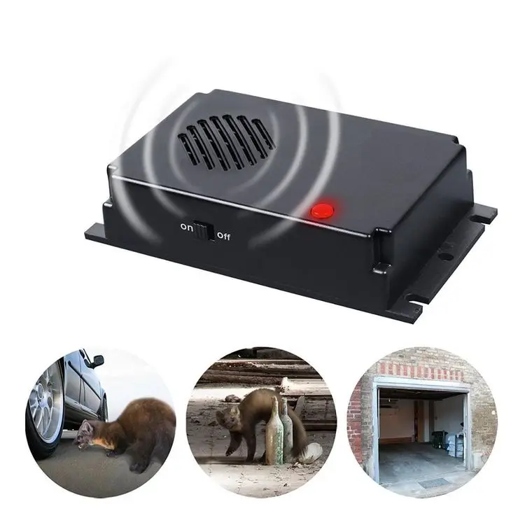 Electronic Ultrasonic Rodent Mice Repeller Frequency Driver Car Repeller Anti Mice Rat Shockproof Controller