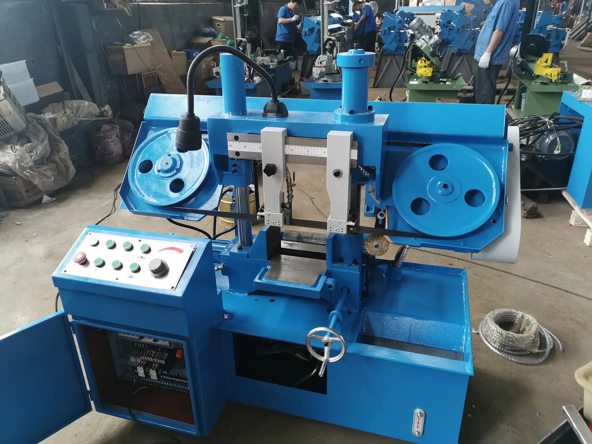 GH4220A automatic metal cutting band saw machine with CE