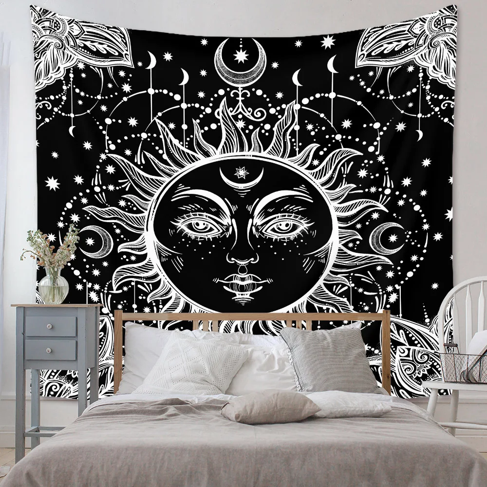 Wall Tapestry For Bedroom Hanging Art Decor College Dorm Bohemian, View From Campanile Bell Tower On Boats And Ships In Grand