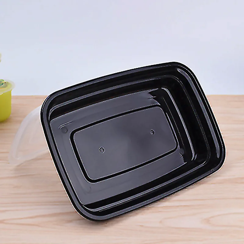 Wholesale Carrier Can Microwave Ovens Safe Disposable Plastic Food Container Lunch Box