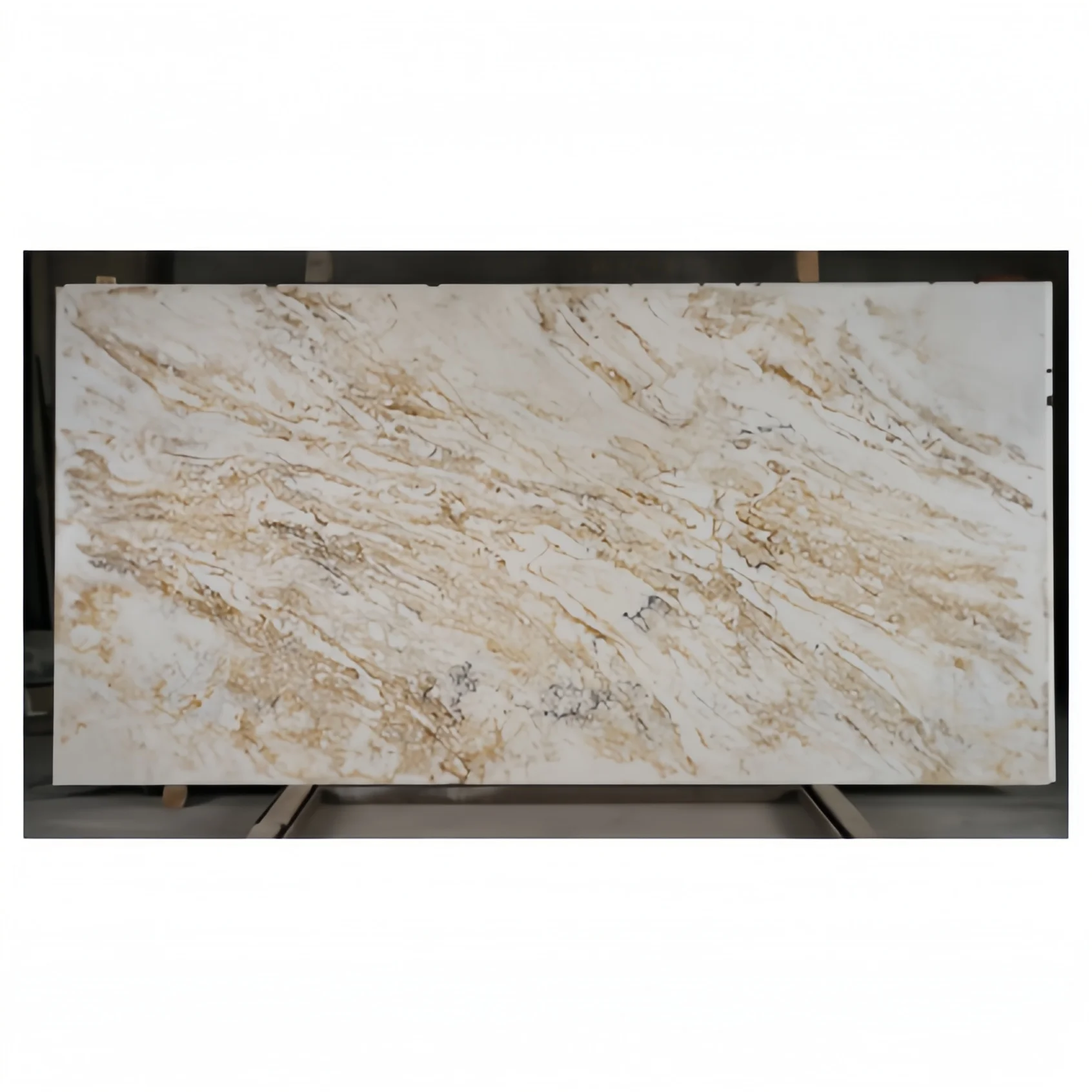 Engineered Quartz Stone Quartz Stone Big Slabs Artificial Stone Slab for Kitchen Countertop