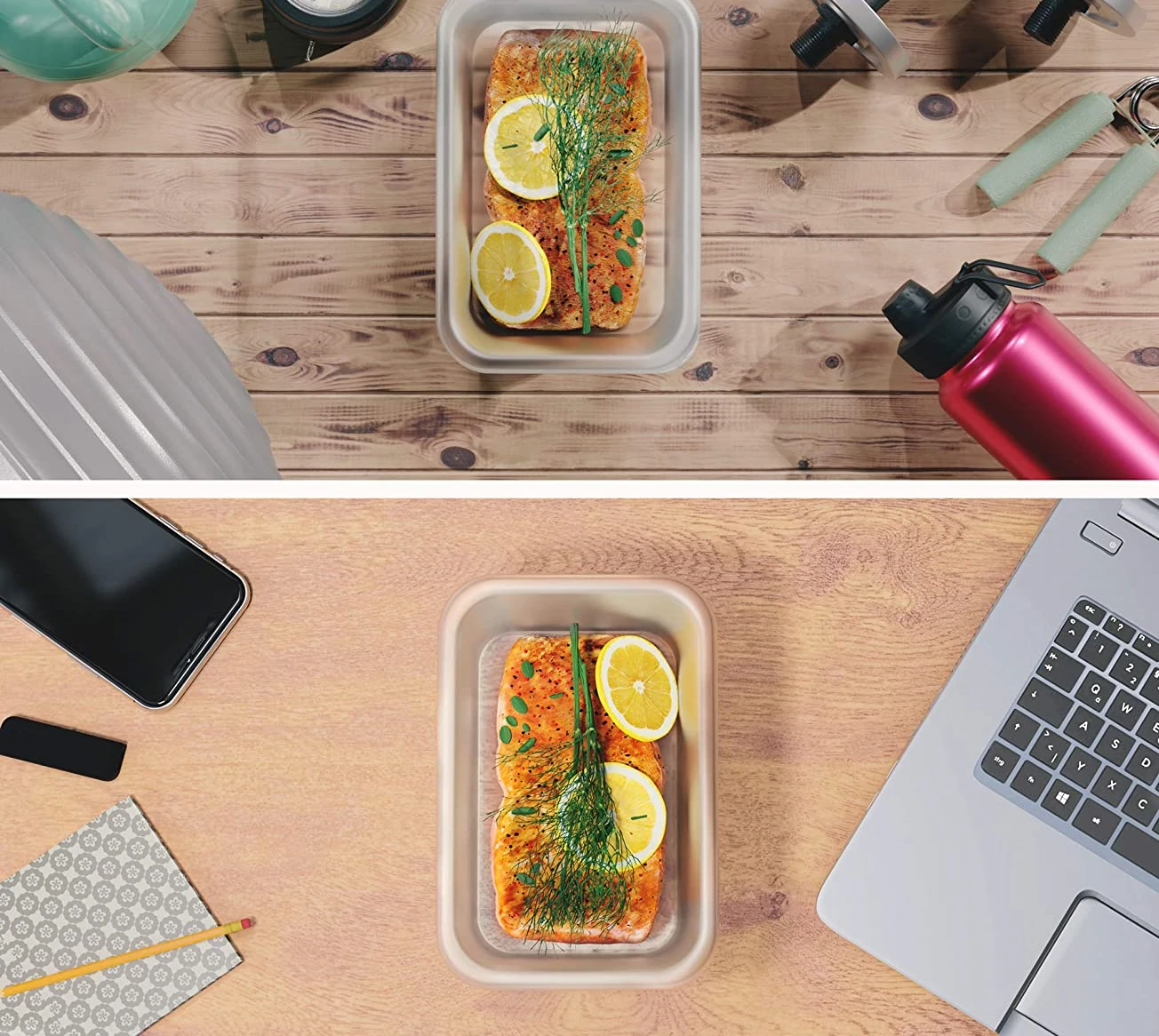 Transparent 12pcs Plastic Airtight Food Storage Set Organizer Fruit Vegetable Storage Containers for Kitchen, Pantry