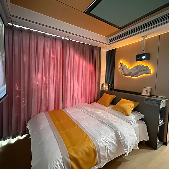 Mobile house Party Tent Outdoor Bar prefab Office container house Moving Head Space Capsule House