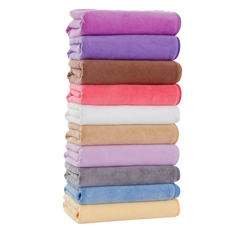 Custom towel logo Microfiber Travel Quick Dry Camping  Absorbent hair salon towel Sports Gym Hiking Pool Bath Yoga Towel set