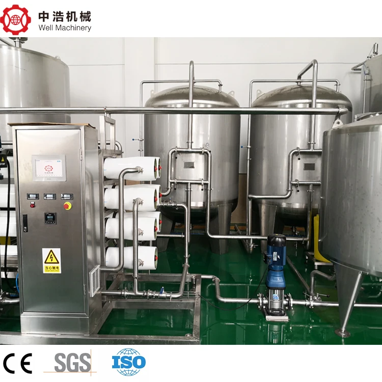 Small capacity industrial purification water treatment system machine