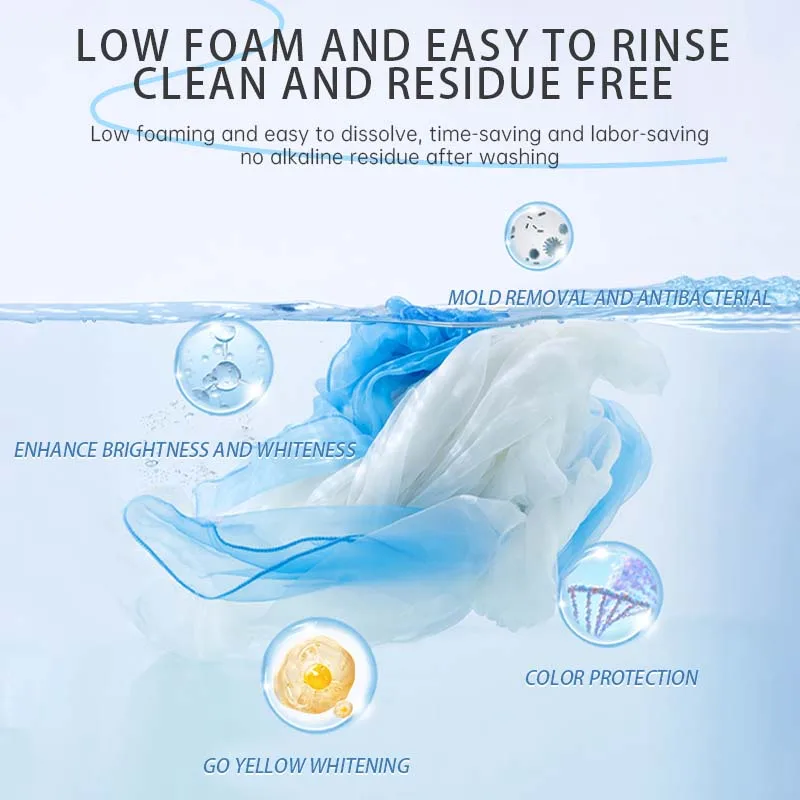 Low density laundry detergent powder, powder laundry detergent, hand washing powder laundry detergent