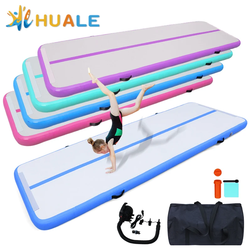 gymnastics equipment mats tumbling square airtrack gymnast tumbled mat inflatable air track