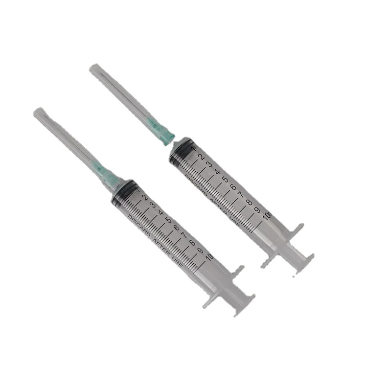 Jeringa esteril desechable con aguja 3 ml 5 ml