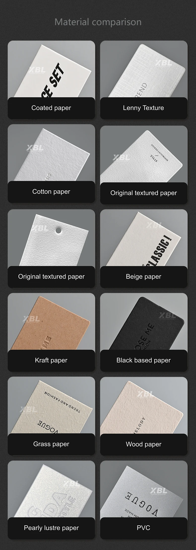 Paper Swing Clothing Hang Tag