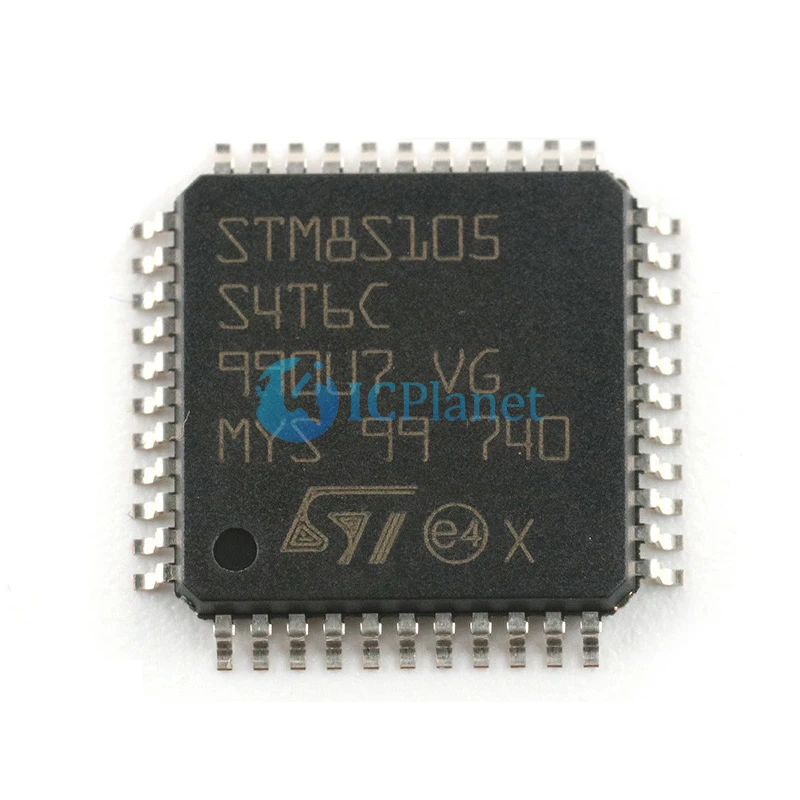 ICPlanet Main ST Microcontroller STM8S105S4T6C LQFP44 STM8S Ic Chip STM8S105S4T6C